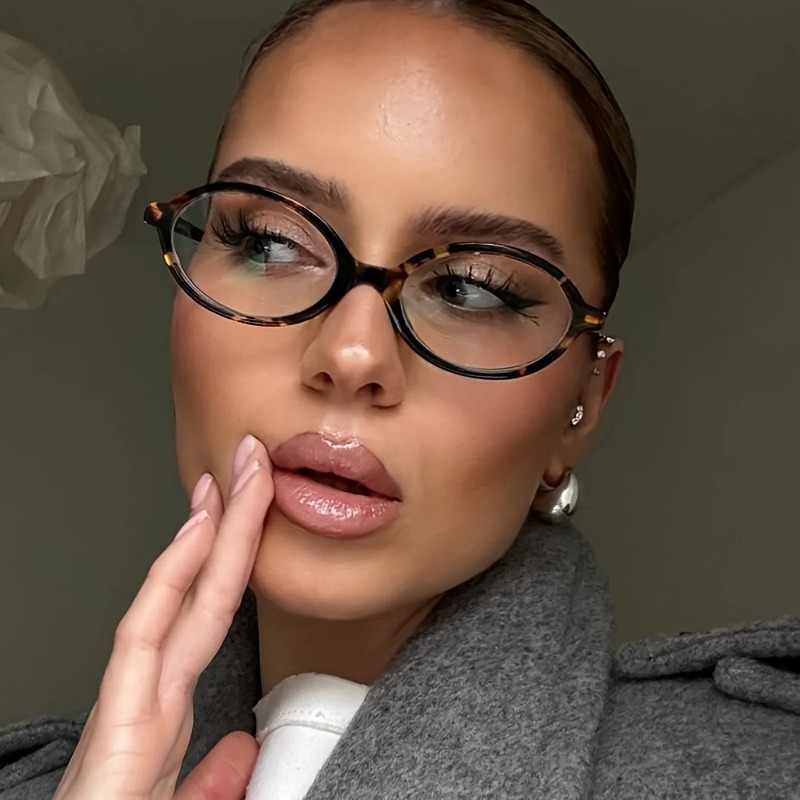Designer Sunglasses - Винтажные овальные солнцезащитные очки для женщин,