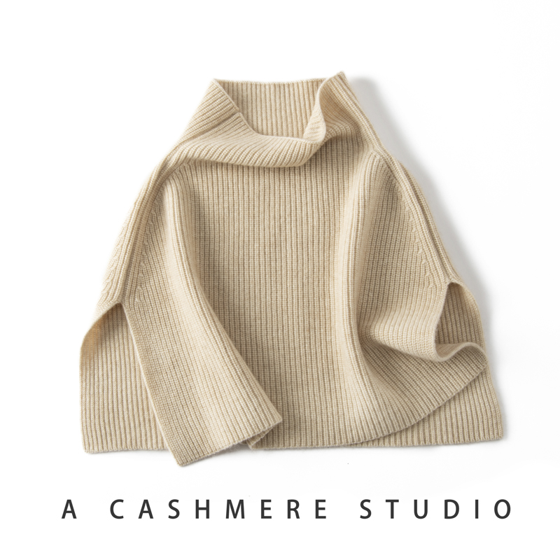 Cashmere Scarf - MERRILAMB, пуловер, шарф, Вязаная кашемировая шаль,