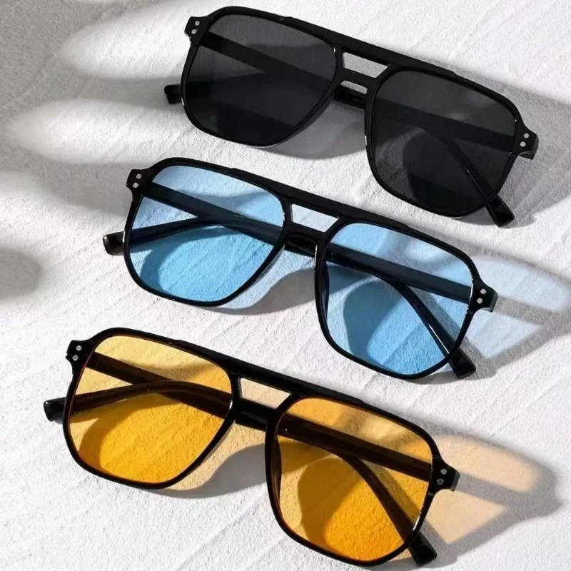 Sunglasses Uv400 - Квадратные солнцезащитные очки с защитой от