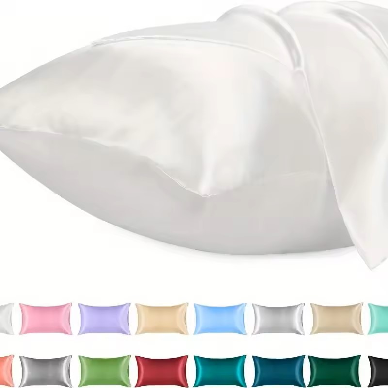 Silk Pillowcase - 1 шт. атласная наволочка для волос,