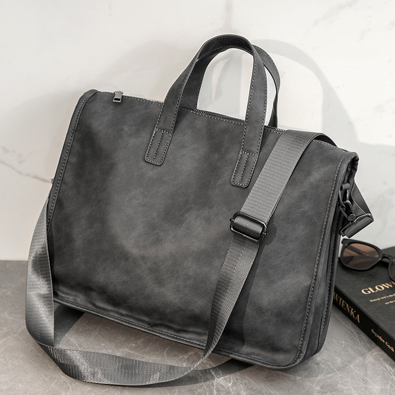 Повседневная деловая мужская с – обзор и цена Leather Briefcase