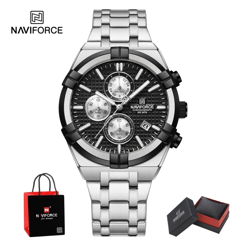NAVIFORCE – мужские кварцевые  – обзор и цена Luxury Watch Men