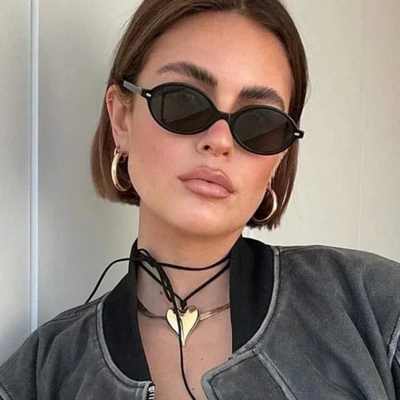Ретро-овальные солнцезащитные  – обзор и цена Sunglasses Uv400